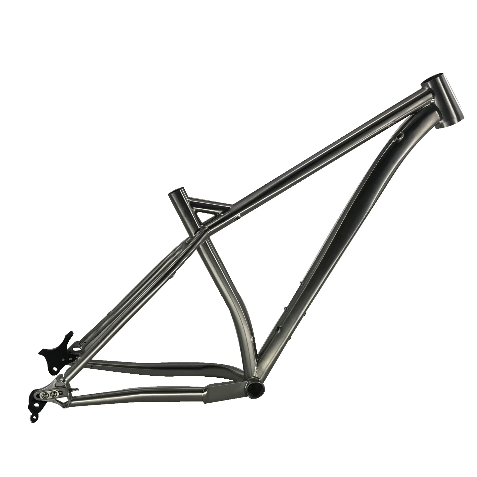 High strength titanium mountain bike frame 26er custom bike frame, View