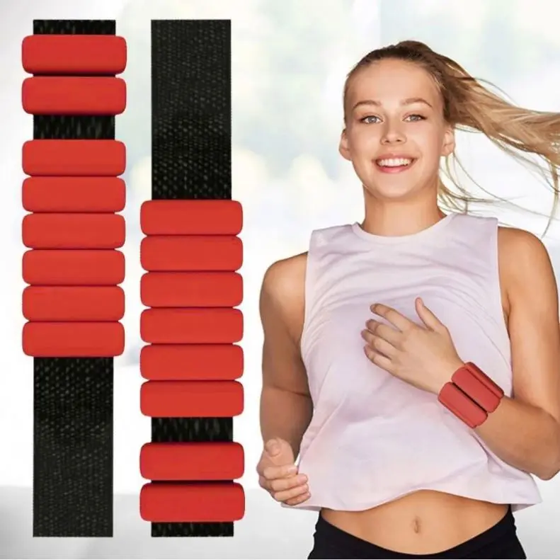 

1800g Adjustable Wrist Weight Bracelet Running Iron Leggings Training Fitness Sandbag Ankle Bangles, Black,purple,grey,green,blue,blackish green,white,sand,pink,red