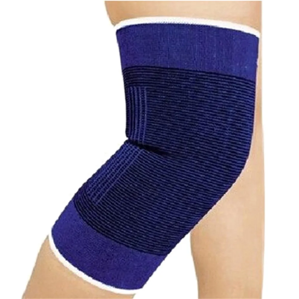 

1 PCS Blue Pads Knee Brace Leg Arthritis Injury Elasticated Bandage Support Dropshipping Z0903 Hot