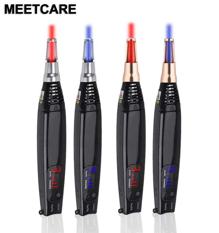 

Blue Red Picosecond Pen Scar Tattoo Removal Laser Pen Freckle Acne Mole Dark Spot Pigment Multifunction Beauty Machine