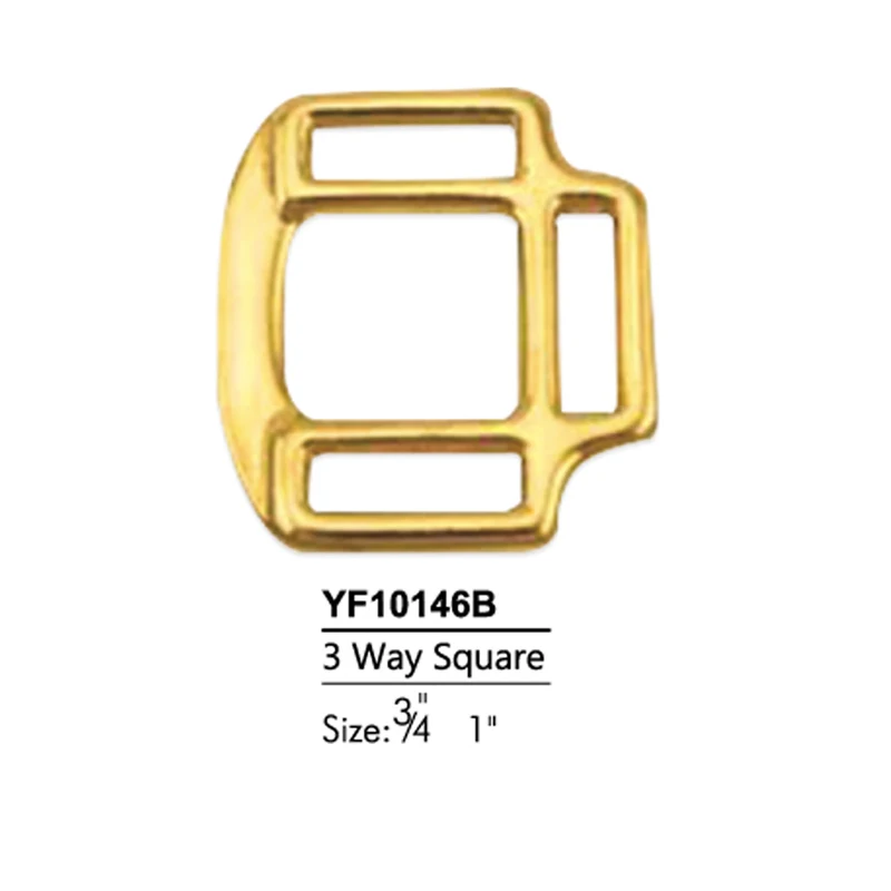 
China Supplier Quality All Bag Hardware Accessories Outdoor Clothing Accessories 3 Way Square 