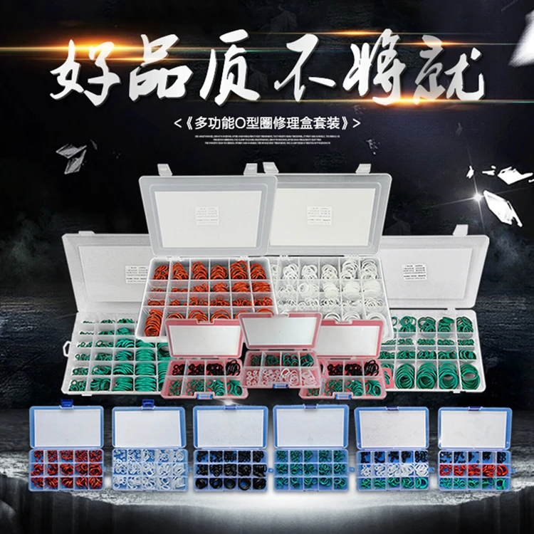 Customized and Standard Assortment Set Sealing Tool Box Hydraulic ORing Kit Repair O Ring Set NBR O Ring Seal Kit for Excavator