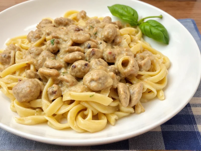Perfect Sausage Alfredo Pasta Recipe Guide