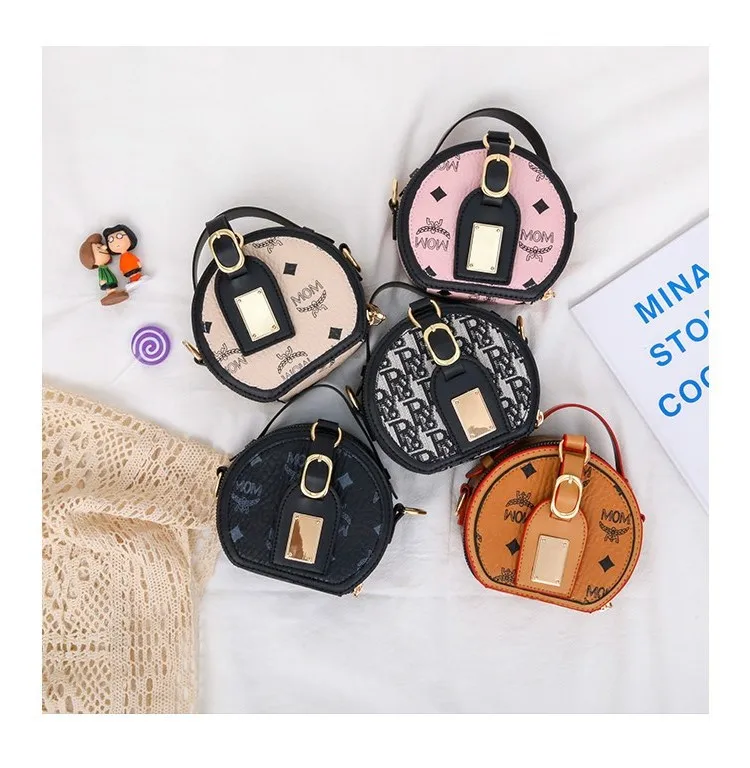 

new Hot Small Kids Famous Brand Unique Leather Purses And Handbags