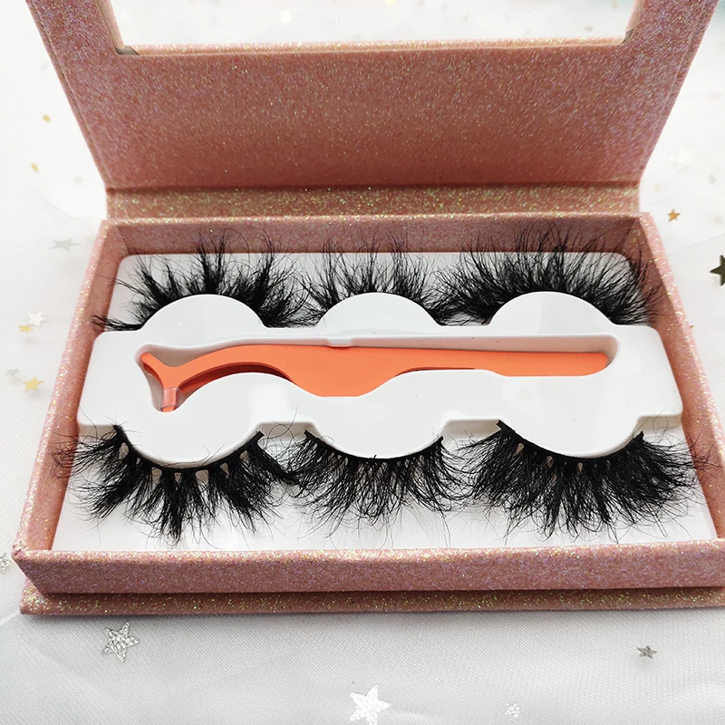 

2021 New Arrivals Empty Custom Eyelash Packaging Eye Lashesh Box 3D Mink Eyelashes Wholesale Full Strip Lashes