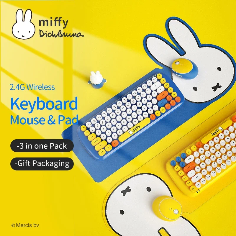 

Miffy is a bestse magic mini mechanic case cover with set combo wireless gaming and mouse combos mouse pads keyboards