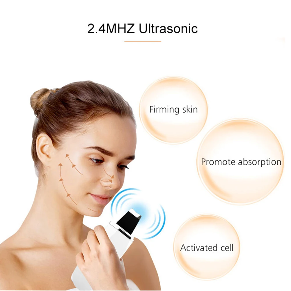 
Personal Care Ion Face Peeling Skin Scrubber Beauty Device for Facial Care 