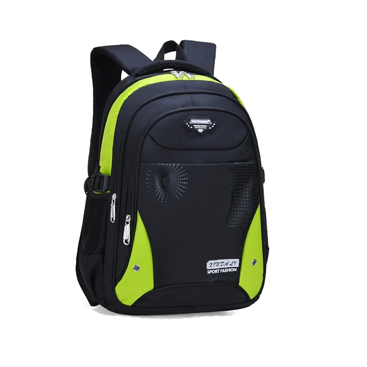 

2022 Latest New Design Nylon Backpack Good Quality Comfortable School Bag for Boys, As picture