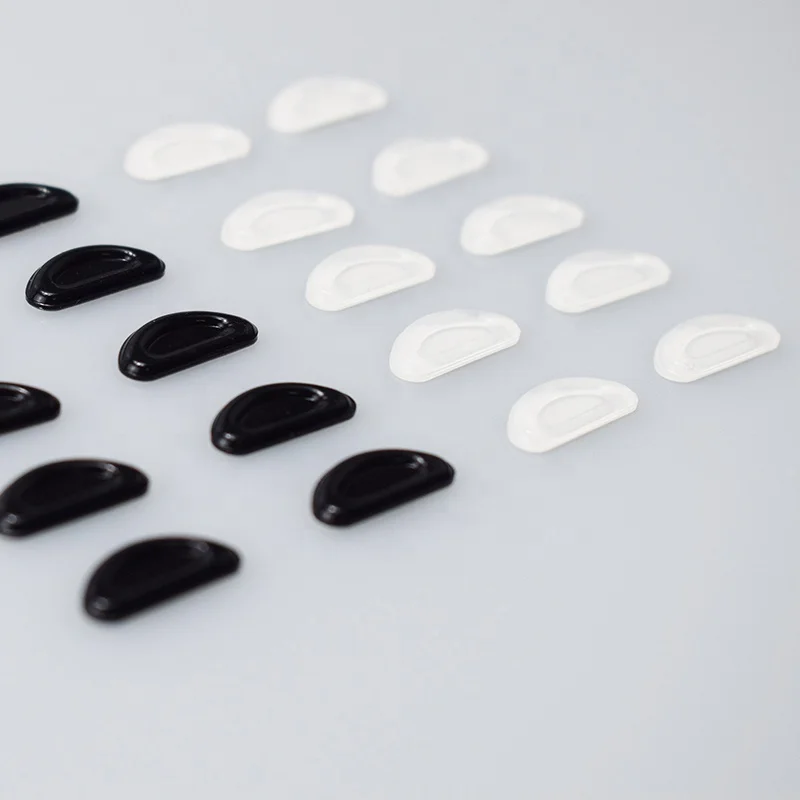 
Cheap promotion gift anti-slip adhesive silicone glasses nose pads 