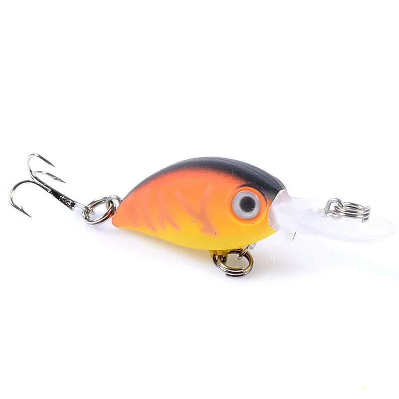 

5.2cm/3.8g Artificial Sinking Plastic Hard Bait10# With Treble Hook Wobblers 3D Simulation Eyes Bionic Bait Sea Fishing