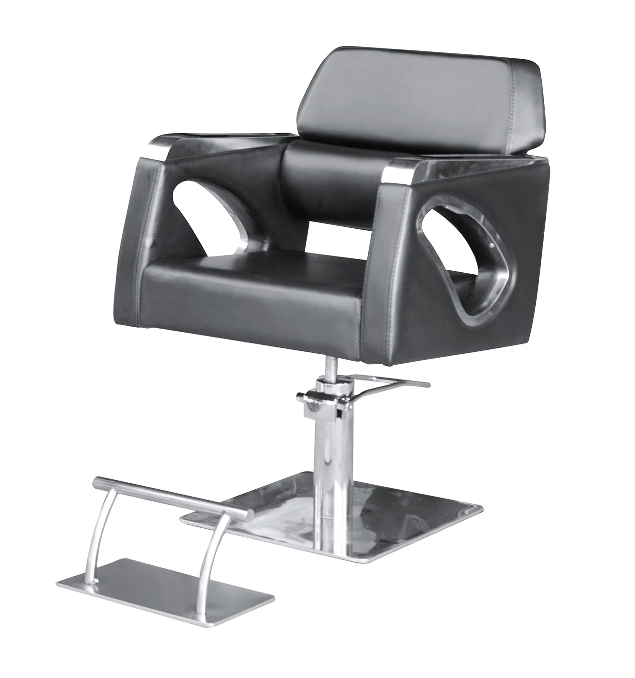 Styling Chair Salon Equipment With Footrest Hair Salon Furniture