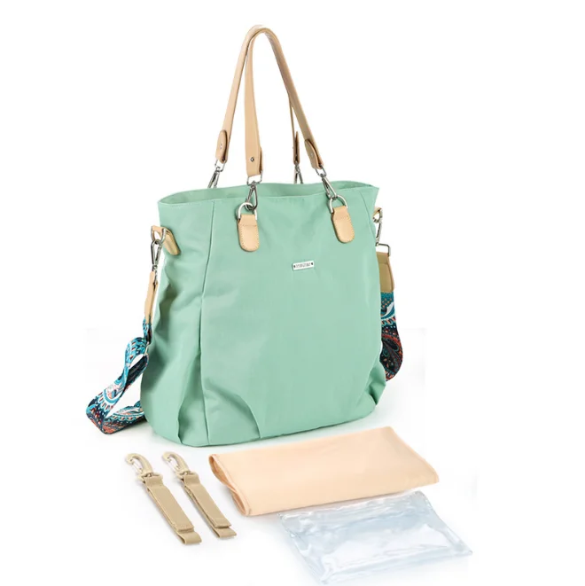 

Yinxiuli fashion one-shoulder cross-slung waterproof nylon mummy bag with large capacity for mother and baby to go out mummy bag