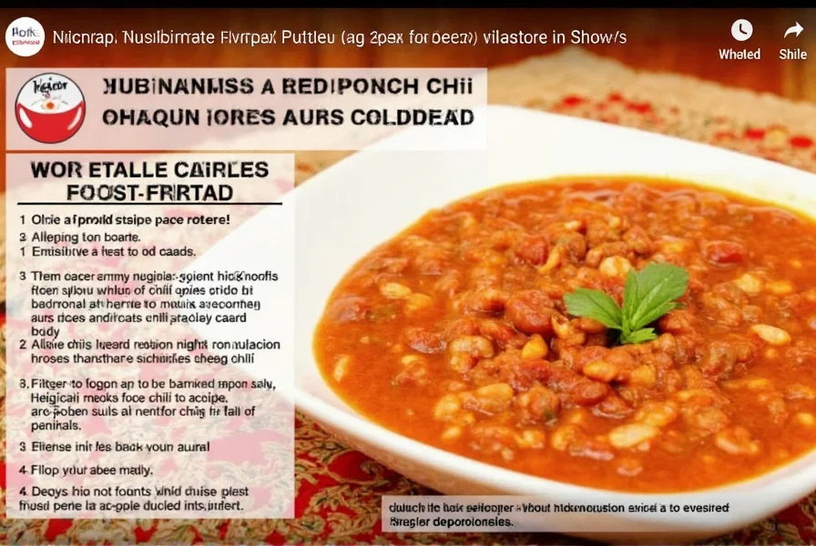 Chili Simmering