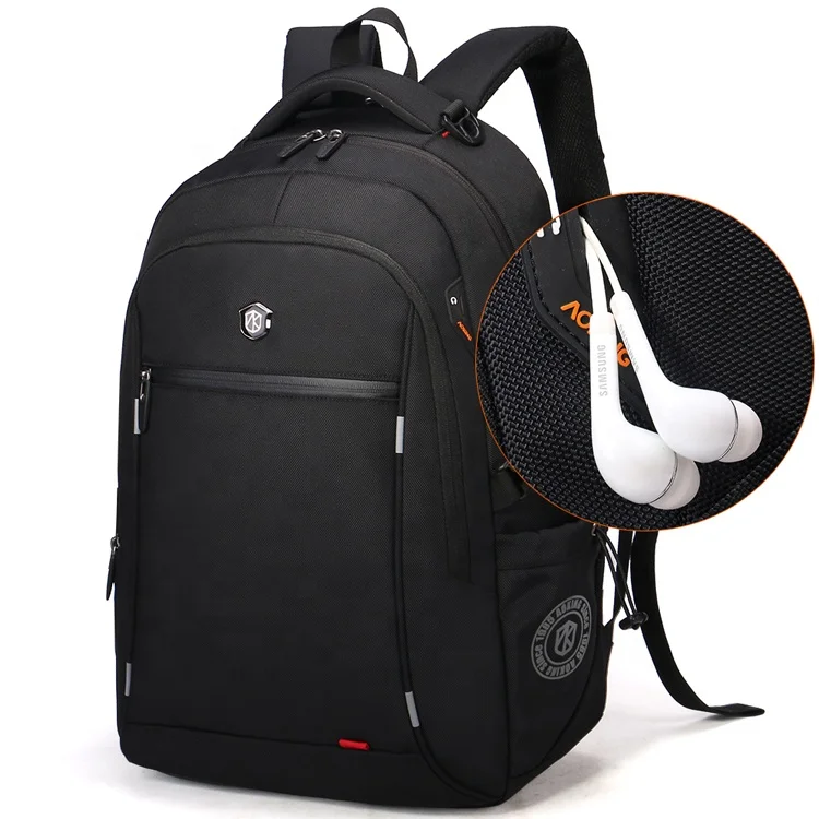 

Aoking TOP sales 26L unisex breathable waterproof usb business leisure travel computer laptop bag backpack with reflective strip