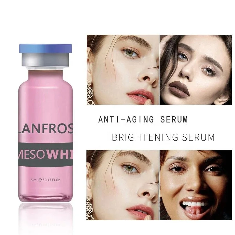 

2021z 5ml*10vials BB Cream Starter Kit, BB Meso Whitening Serum Skin Treatment Kit For Facial Serum Essence Foundation, 4 colors