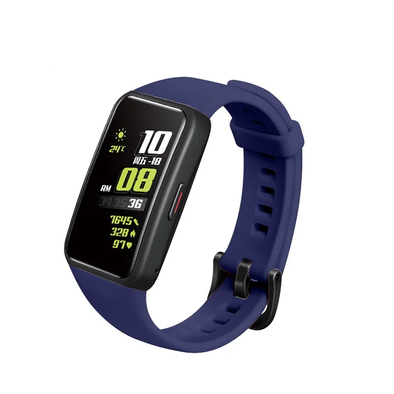 

Elastic Rubber Silicone Bracelet Sport Watch Band waterproof