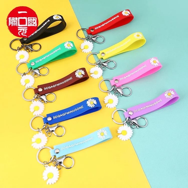 

Silicone PVC Epoxy Hand Strap Leather Strap Bracelet Key Ring Color Printed Logo Mobile Phone Bag Lanyard Customized Wholesale