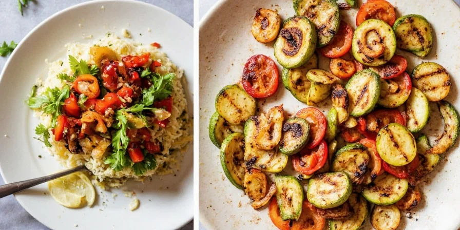 grilled bell peppers with cumin and sumac