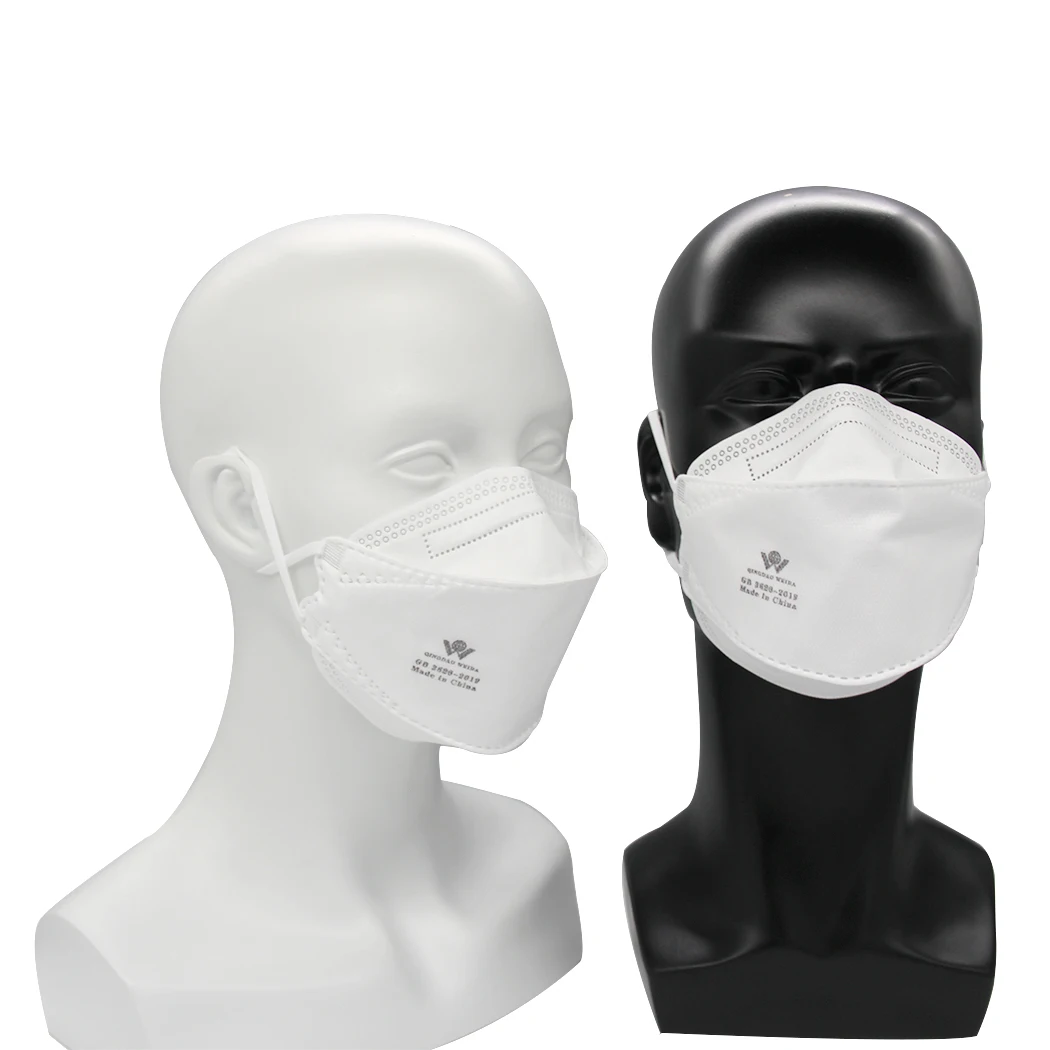 

Mascarillas de proteccion desechable kn95 de 5 capas, blanca, con elasticos, GB2626, kf94, venta al por mayor