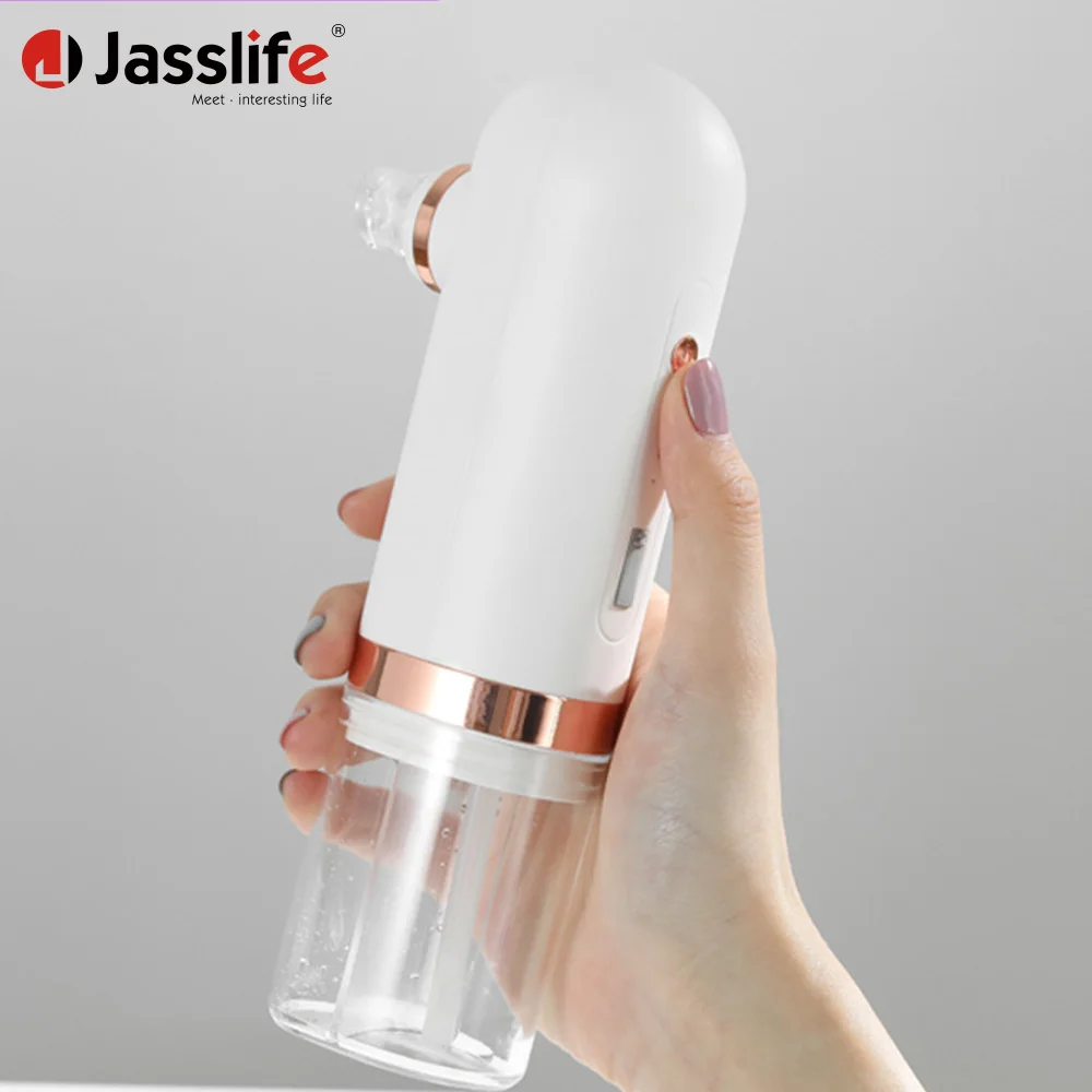 

2021 New Mini Face Black Head Removal Electric Small bubble blackhead remover Vaccum with Water