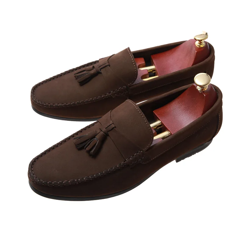 

Ankle boat low heel winter breathable casual authentic made in china smart casual brown shoes for men, Optional