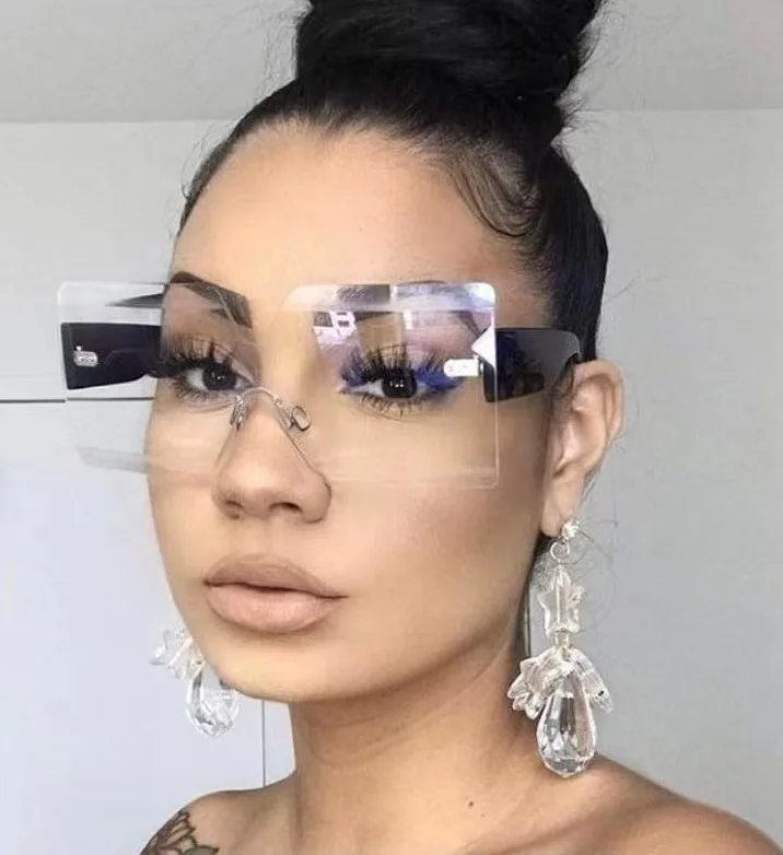 

Small Cuttle Fish Custom Sunglasses Luxury Fashion Oversized Sunglasses 2021