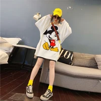 

New arrival round neck lovely cartoon print women knitted jumper