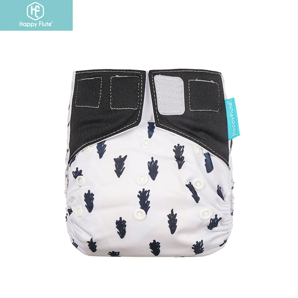 

Happyflute Heavy Flow Night Use AIO Baby Cloth Diapers Suede Cloth Inner  Reusable Nappy, Colorful