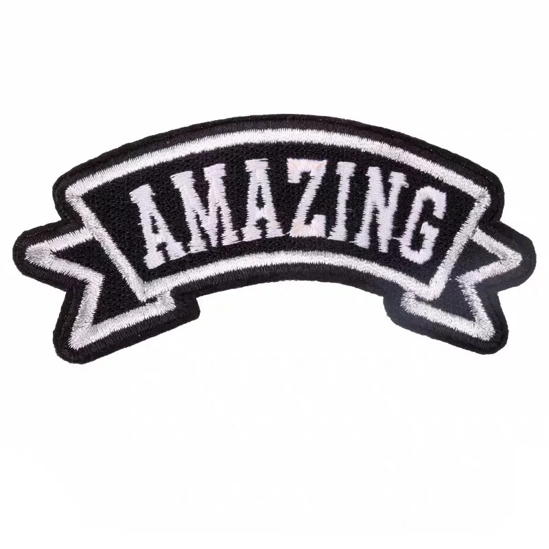 

Wholesale Cheap Custom Self-adhesive Embroidery Patch For Hat Denim Jacket