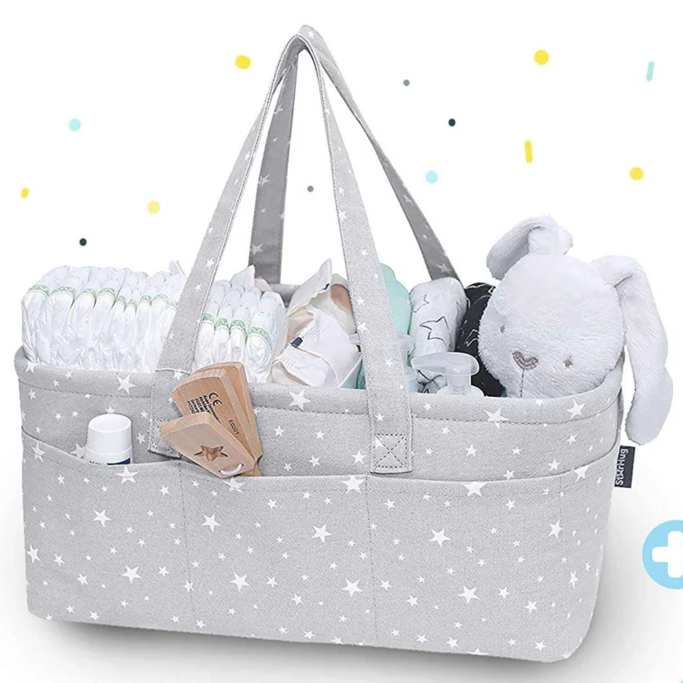 

Portable Baby Diaper Caddy organizer Nursery Storage Bins for Baby, Picture color , can be customized