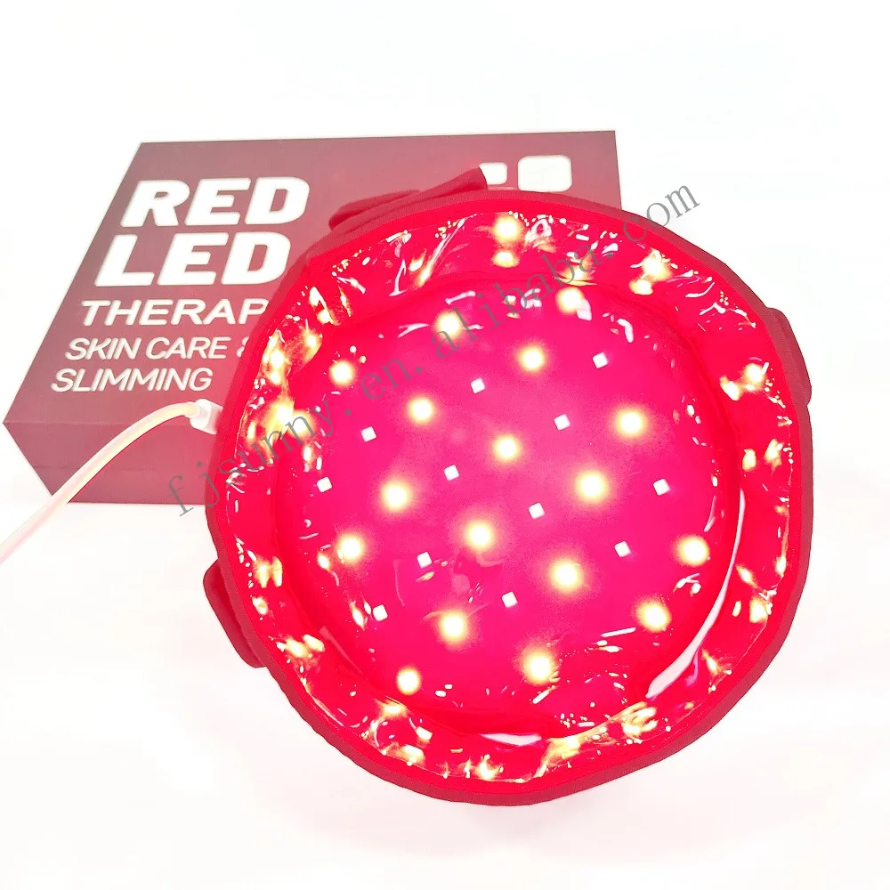 

Factory Red Light Therapy 635nm Effective Hair Regrowth LED Light Therapy Hat, Black