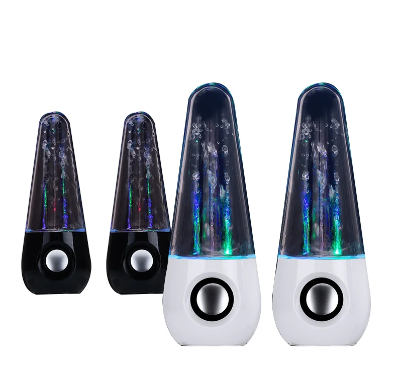 

Creative color lamp speaker, tumbler fountain sound bullet, LED water dance mobile phone computer