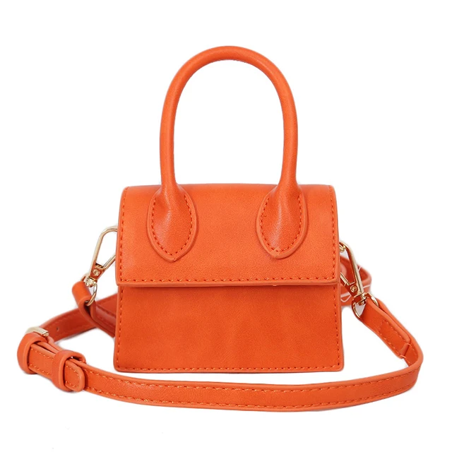 

Top Selling Candy Color Crossbody Mini Size PU Leather Women Handbag, 10color