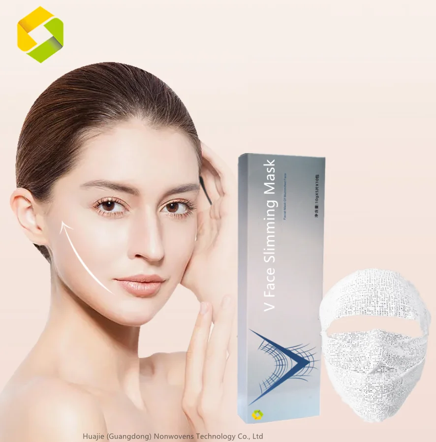 

OEM/ODM lifting V Line Face Mask Chin Up Patch V Shape Mask, White