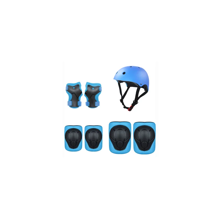 

Hot sale Children's helmet protective gear roller skates protective gear helmet knee pads elbow guard wrist