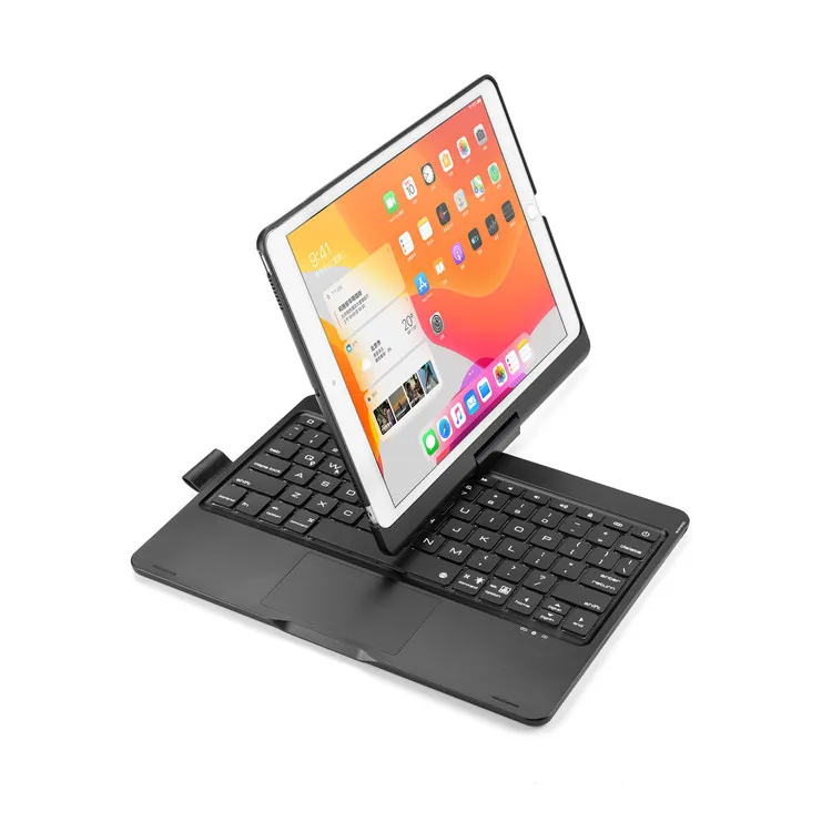 

Touchpad Bluetooth Case for iPad 10.2-10.5 inch Universal Keyboard case 360 Rotating
