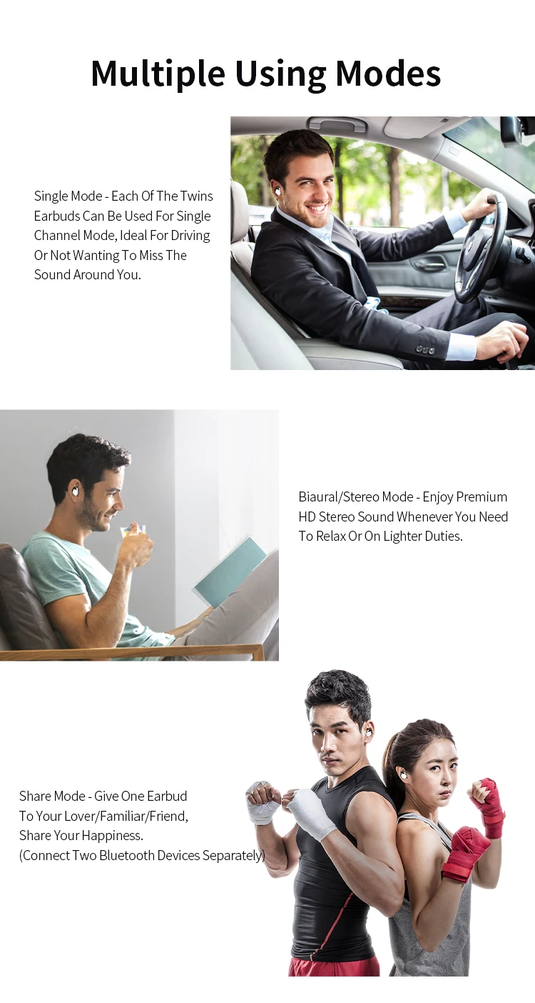 BT 5.0 Mini TWS Stereo Wireless Earbuds For Sale - ANKUX.COM
