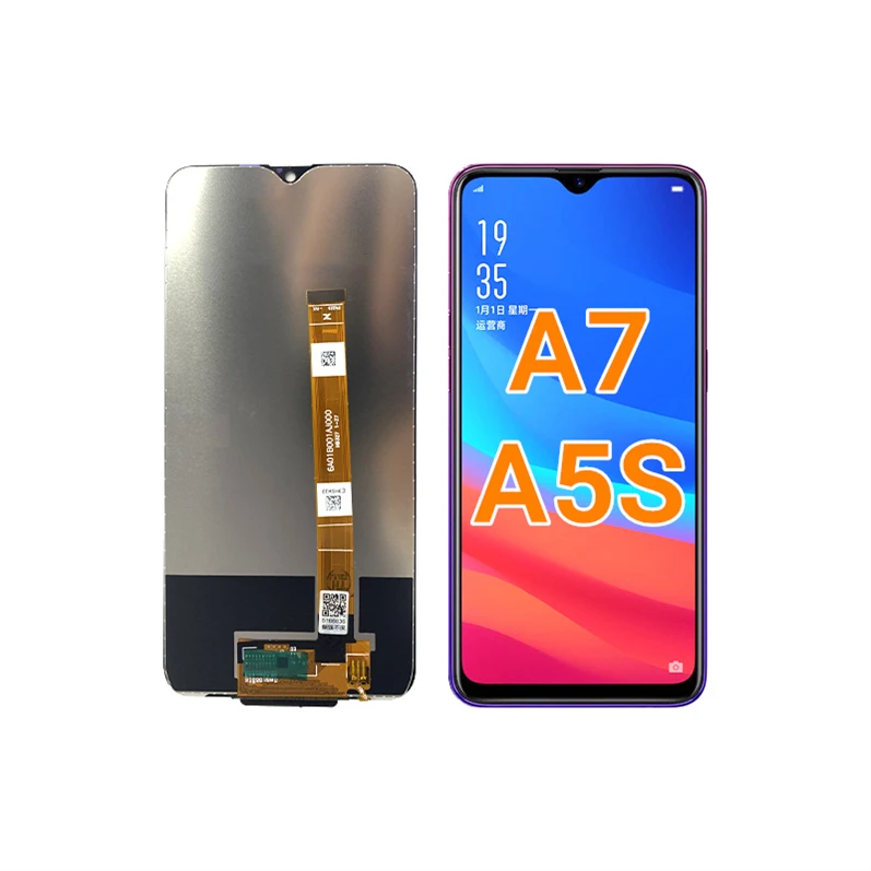 

Mobile Display Mobile Lcd Mobile Screen For OPPO A7 A5S, Black