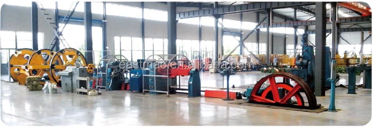 1250-1+3 cradle type laying up machine for cabling insulated power cable marine cable with taping and armoring