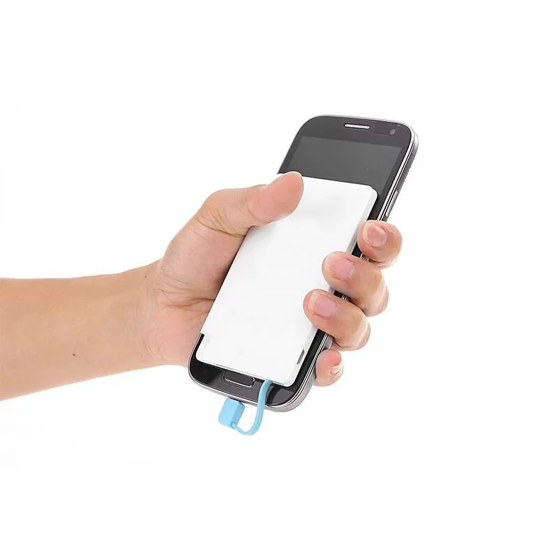 Customizable logo mobile charger power bank multiple printing options portable power bank