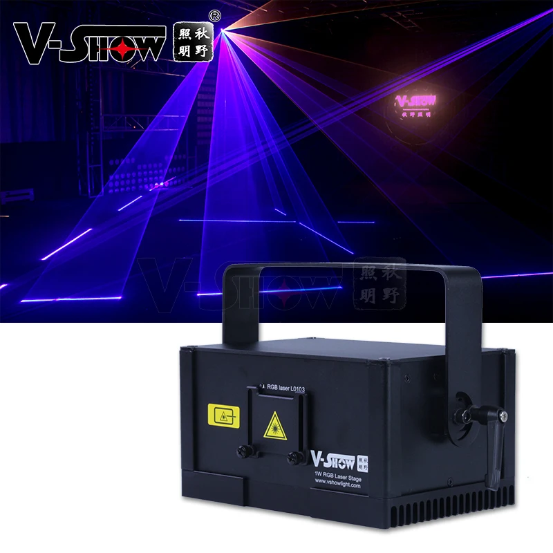 

Laser show projector RGB stage light beam animation laser programmable dj laser light