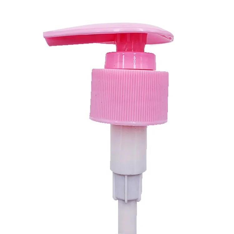 
High quality pp type plastic pink color 28410 pump no metal 