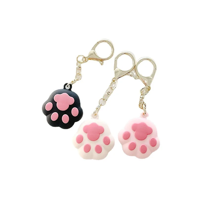 

Genuine Protective For Airtag Case Paw Anti-lost Keychain For Silicone Airtag Case Luxury Waterproof Cover For Airtag, 2 colors