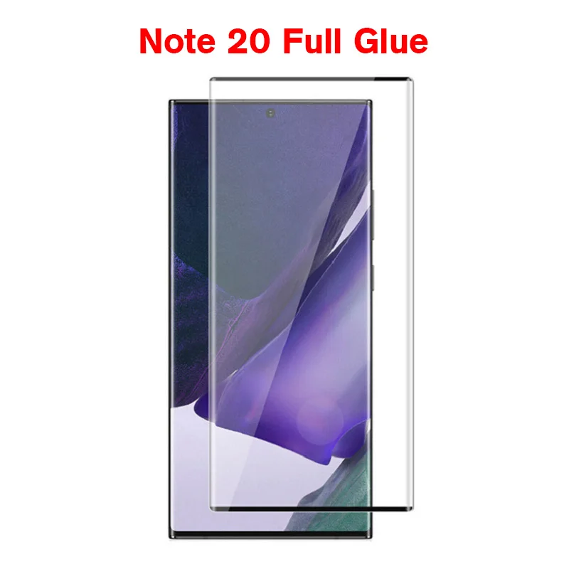 

Note 20 Ultra Full Glue Tempered Glass Screen Protector with Fingerprint Unlock Edge to Edge Full Cover