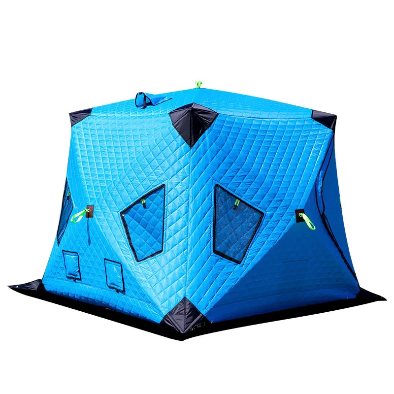 

JETSHARK Quick Automatic Opening Outdoor Warm Camping Sauna Shelters Ice Cube Winter Fishing Tents