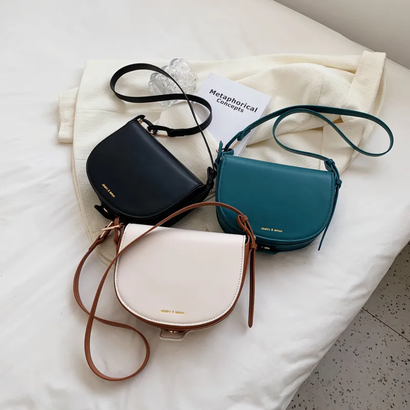 

2022 Summer Hot Sell Girls Messenger Purses Fashion Saddle Handbag Lady Hand Bag For Women