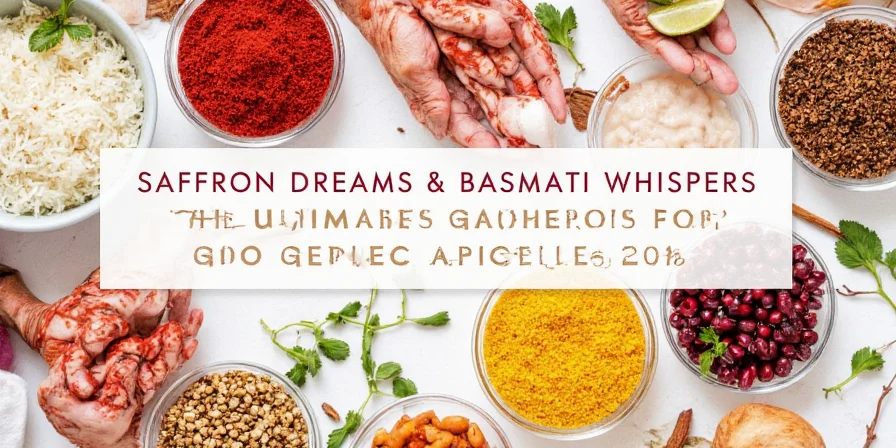 Golden saffron-infused basmati rice in a decorative bowl