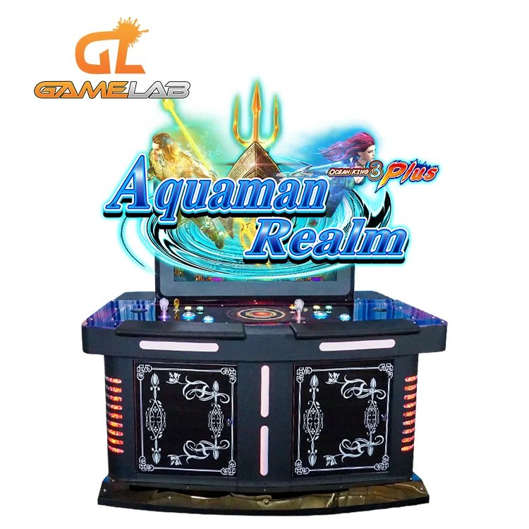 

Timespace Aquaman Realm 3d machines 6 player fish game csbinet 3d fish game table, Customize