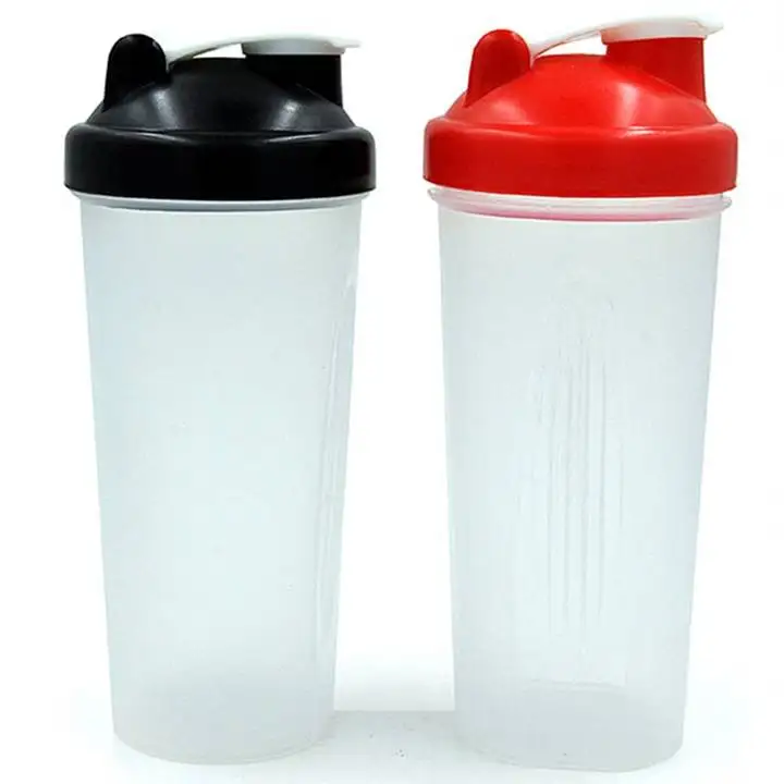 

Recycled Plastic 700ml Shaker Bottle Customized Logo and Color Protein Bottles, Customized colors acceptable