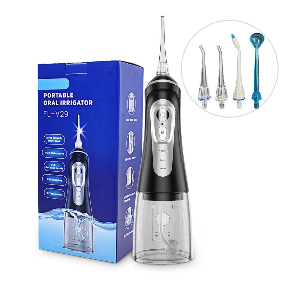 

2021 FL-V29 Portable Oral Irrigator/Electric Travel Jet Pick Cleaning Dental Water Flosser Teeth Cleaner Dental Gum Care